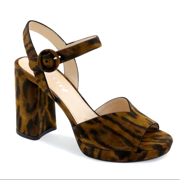 prada leopard sandals